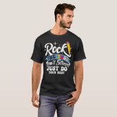 Testdag Dont Stress Doe gewoon je best T-shirt (Voorkant volledig)