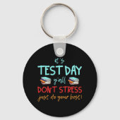 Testdag examens sleutelhanger (Voorkant)