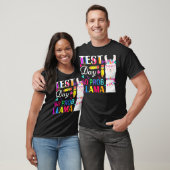 Testdag Geen Prob Llama Grappige Leraar Testen _2 T-shirt (Unisex)