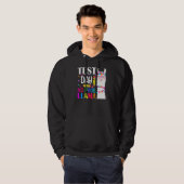 Testdag Geen Prob Llama Llama Teacher Testdag 4 Hoodie (Voorkant volledig)