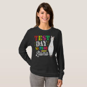 Testdag Geen Prob Llama testdag Testdag Teach T-shirt (Voorkant volledig)