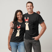Testdag geen Probllama Funny Llama Teacher Testing T-shirt (Unisex)