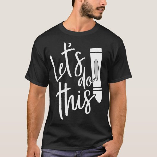 Testdag Grappige School Professor Teacher J T-shirt (Voorkant)