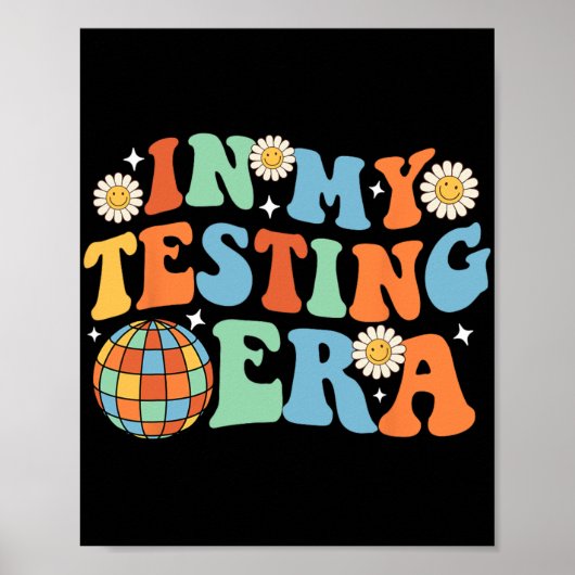 Testdag in het testtijdperk poster (Voorkant)