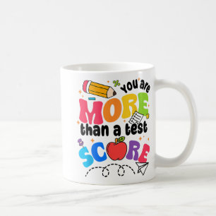 Testdag Je bent meer dan een testscore Koffiemok