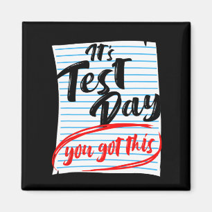 Testdag Je hebt deze leraar laten testen Magneet