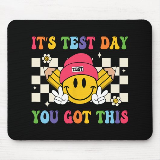 Testdag Je hebt deze leraar Student Test Dag Muismat (Voorkant)