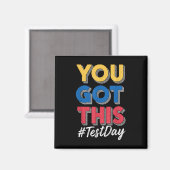 testdag Je hebt deze testdag docent Magneet (Voorkant / Achterkant)