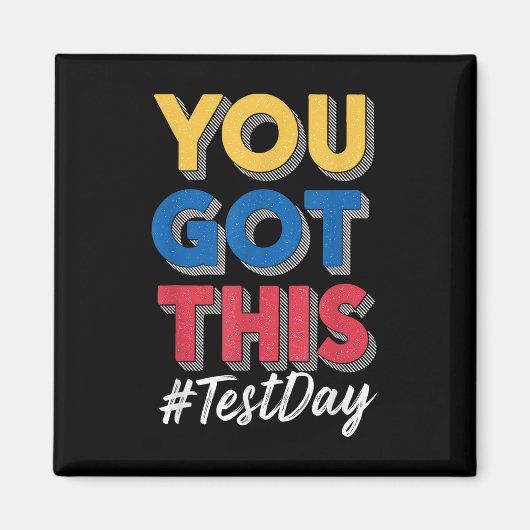 testdag Je hebt deze testdag docent Magneet (Voorkant)