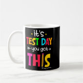 Testdag Je hebt deze testdag leraar student Koffiemok (Links)