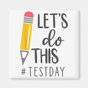 Testdag Je hebt deze testdag leraar student Magneet