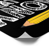 Testdag Kunst voor Mannen Vrouwen Docent Testen Te Poster (Hoek)