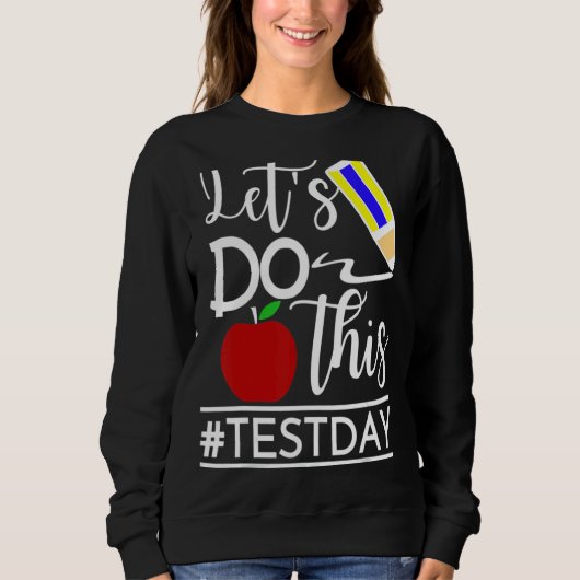 Testdag Leerkrachten doen deze testdag Testi Trui (Voorkant)