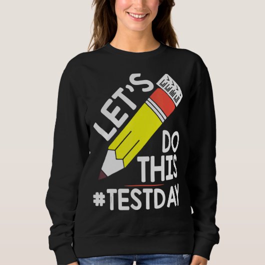 Testdag Leerkrachten doen deze testdag Testi Trui (Voorkant)