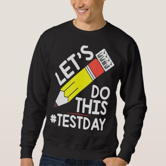 Testdag Leerkrachten doen deze testdag Testi Trui (Voorkant)
