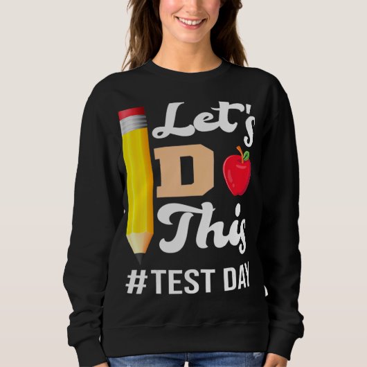 Testdag Leerkrachten doen deze testdag Testi Trui (Voorkant)