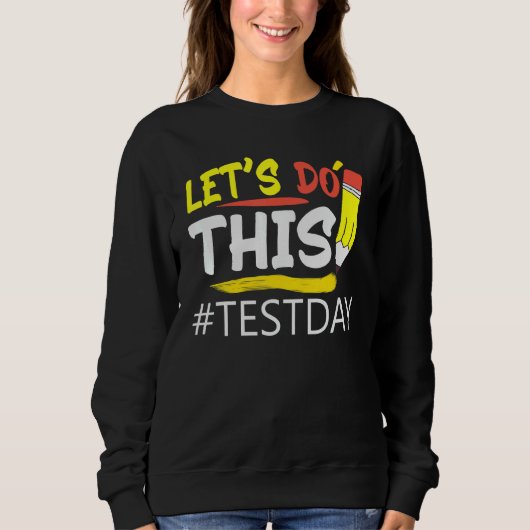 Testdag Leerkrachten doen deze testdag Testi Trui (Voorkant)