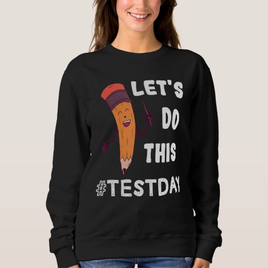 Testdag Leerkrachten doen deze testdag Testi Trui (Voorkant)