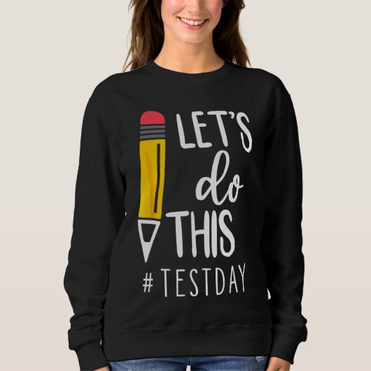 Testdag Leerkrachten doen deze testdag Testi Trui (Voorkant)