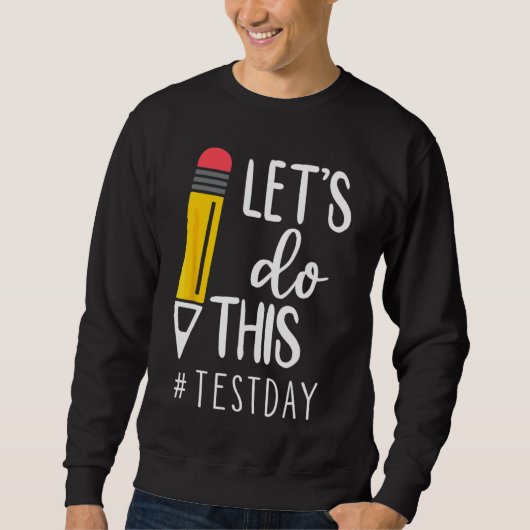 Testdag Leerkrachten doen deze testdag Testi Trui (Voorkant)