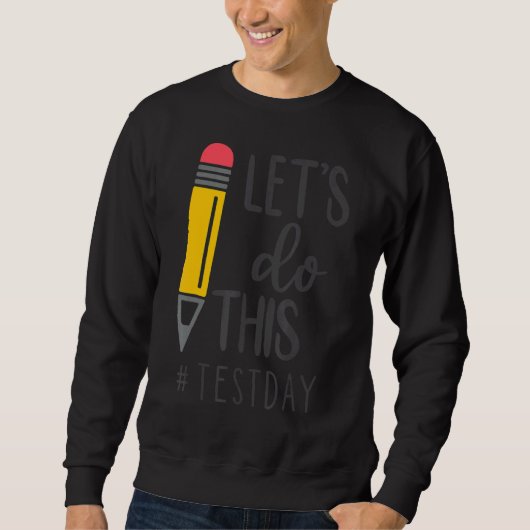 Testdag Leerkrachten doen deze testdag Testi Trui (Voorkant)