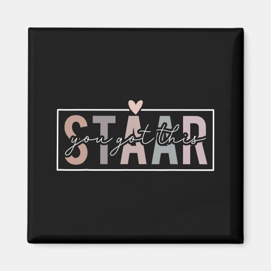 Testdag leraar examen Leopard testdag die je hebt Magneet (Voorkant)