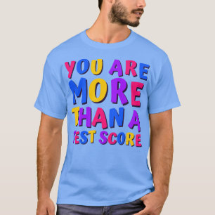 Testdag leraar examen testen t-shirt