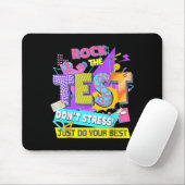 Testdag, Rock De Test Stress Niet Doe Je Muismat (Met muis)