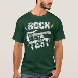 Testdag rotsen testdag testleraar testdag Funny G T-shirt