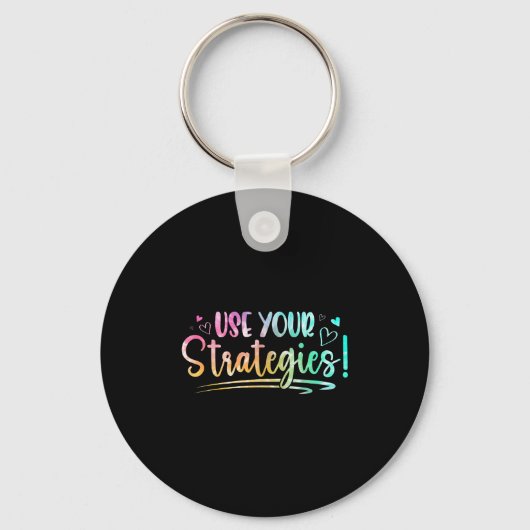 Testdag Staatstesting Examen Docent Student Motiva Sleutelhanger (Voorkant)
