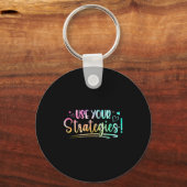 Testdag Staatstesting Examen Docent Student Motiva Sleutelhanger (Voorkant)