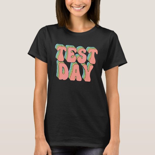 Testdag T-shirt (Voorkant)
