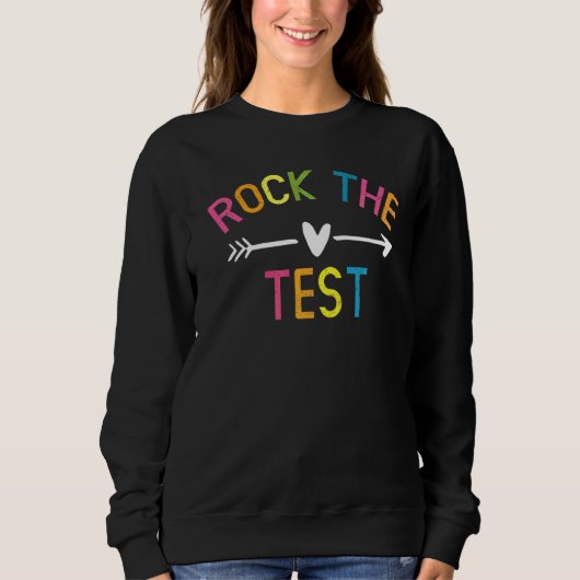 Testdag testen proefdag testen trui (Voorkant)
