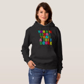Testdag U bent meer dan een testscore testdag L Hoodie (Voorkant volledig)