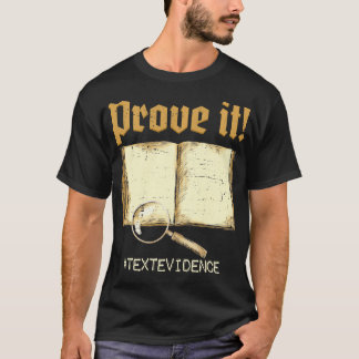 Testdag voor Inspirerend examinator-lerarenopleidi T-shirt