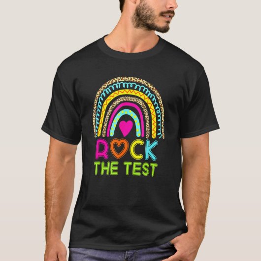 Testdag voor leerkrachten testdag t-shirt (Voorkant)