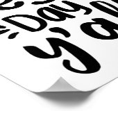 Testdag Yall Schattigee testdag voor leerkrachten Poster (Hoek)