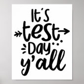 Testdag Yall Schattigee testdag voor leerkrachten Poster (Voorkant)