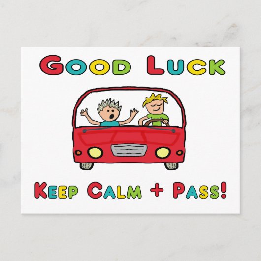 Testen met goed batterijgebruik briefkaart (Voorkant)