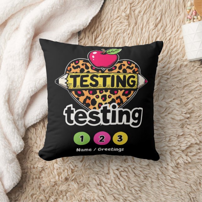 Testen Testen 123 Gids voor een Succesvolle Testda Kussen (Deken)