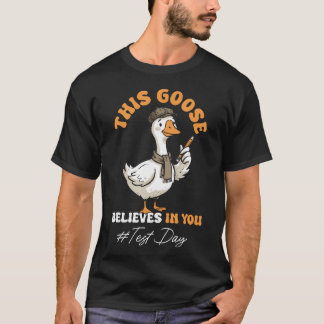 Testen van de motivatietest voor de domme gans voo t-shirt