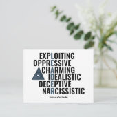 Testen van een volwassenenleider briefkaart (Staand voorkant)