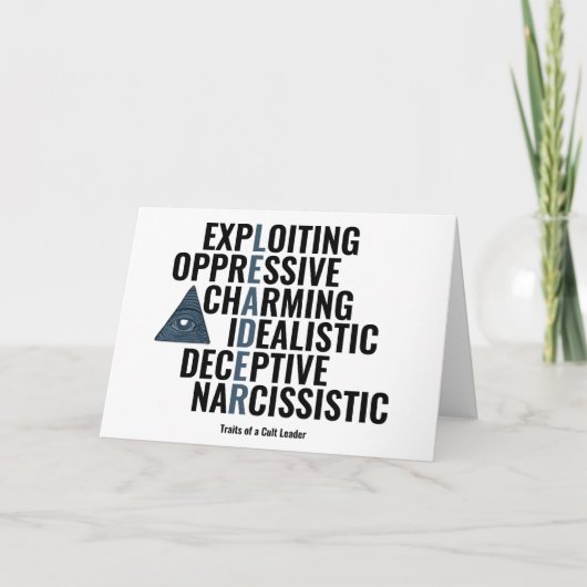 Testen van een volwassenenleider kaart (Voorkant)