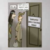 Testen van waarde Poster werknemer (Voorkant)