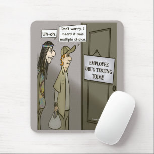 Testen van werknemers muismat