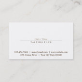 Testen Visitekaartje (Achterkant)