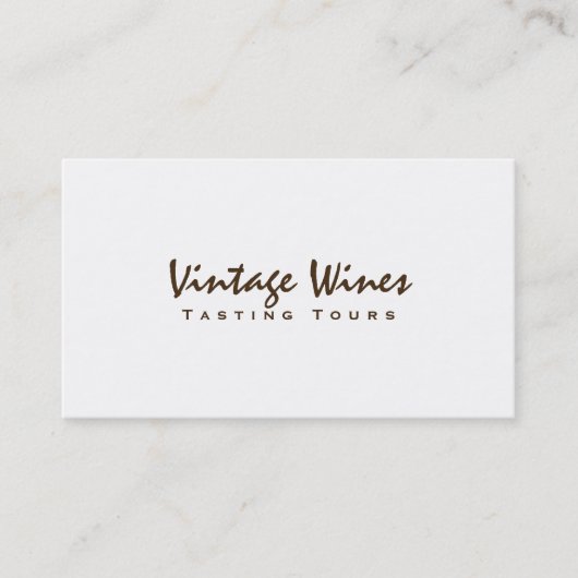 Testen Visitekaartje (Voorkant)