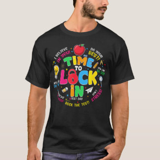 Testen Voor Docenten Tijd Om Testdag Vast Te Legge T-shirt