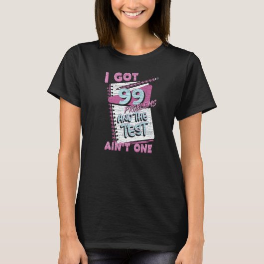 Testexamen testleraar t-shirt (Voorkant)