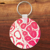 Testicelcellen onder de microscoop sleutelhanger (Voorkant)